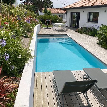 Villa Avec Piscine Privee, Vue Sur Mer Et Plage A Pied 800M Сен Жан дьо Луз Екстериор снимка