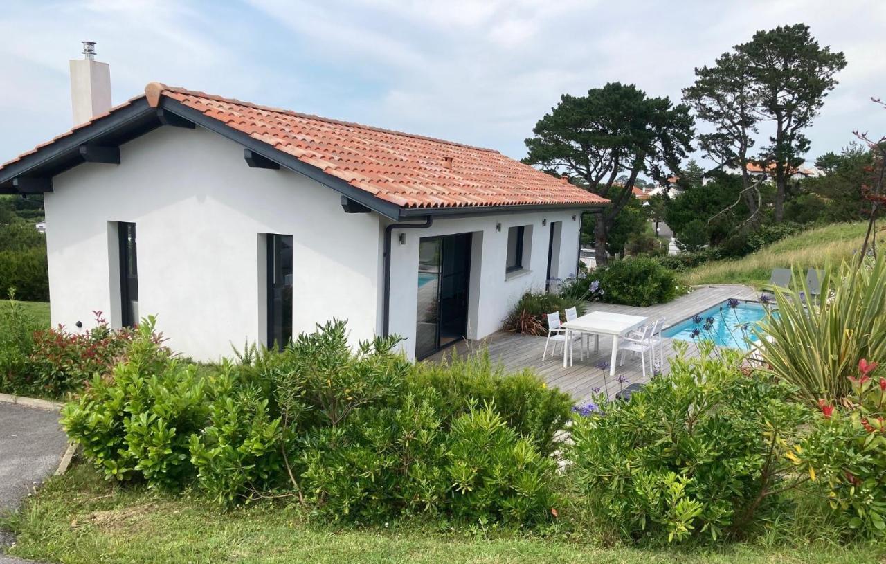 Villa Avec Piscine Privee, Vue Sur Mer Et Plage A Pied 800M Сен Жан дьо Луз Екстериор снимка